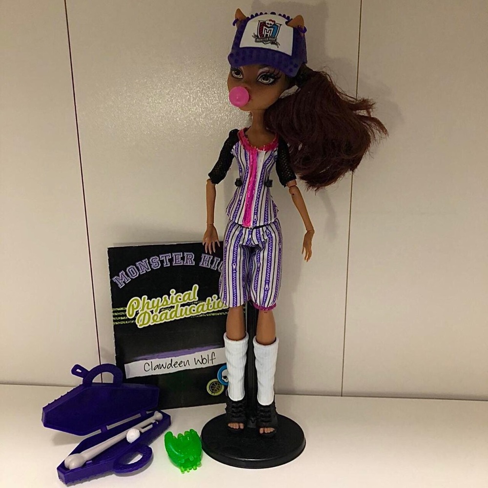 Monster High Doll: Physical Deaducation - Clawdeen Wolf